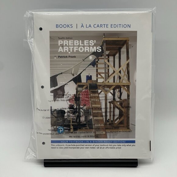 Prebles' Artforms (12th Edition, Books a la Carte Edition) Loose Leaf Un-Sealed! - Picture 1 of 7
